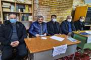 برگزاری میز خدمت حضوری اداره دامپزشکی در محل مصلی نماز جمعه شهرستان سراب
